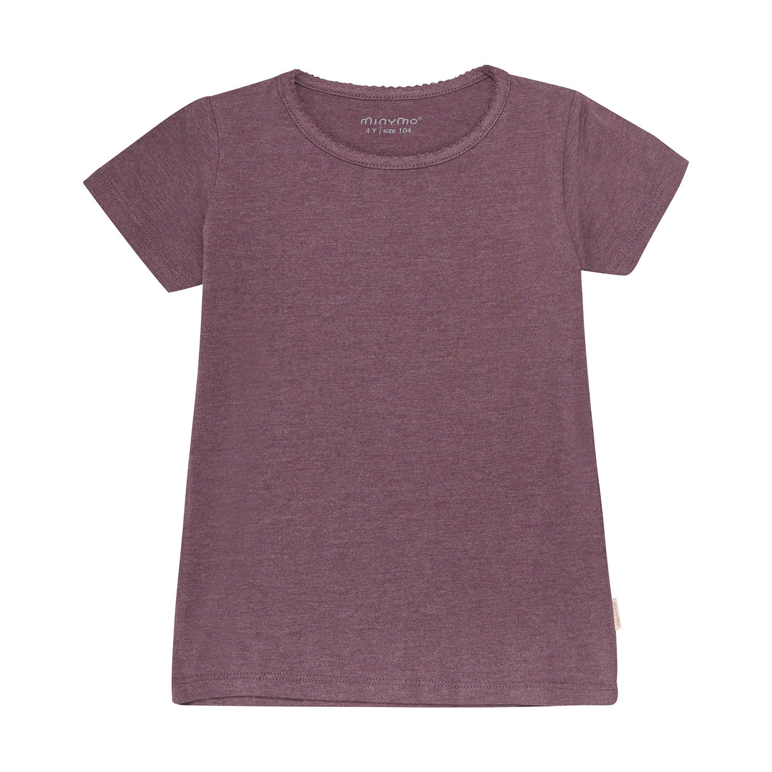 Kurzarm-Shirt lila