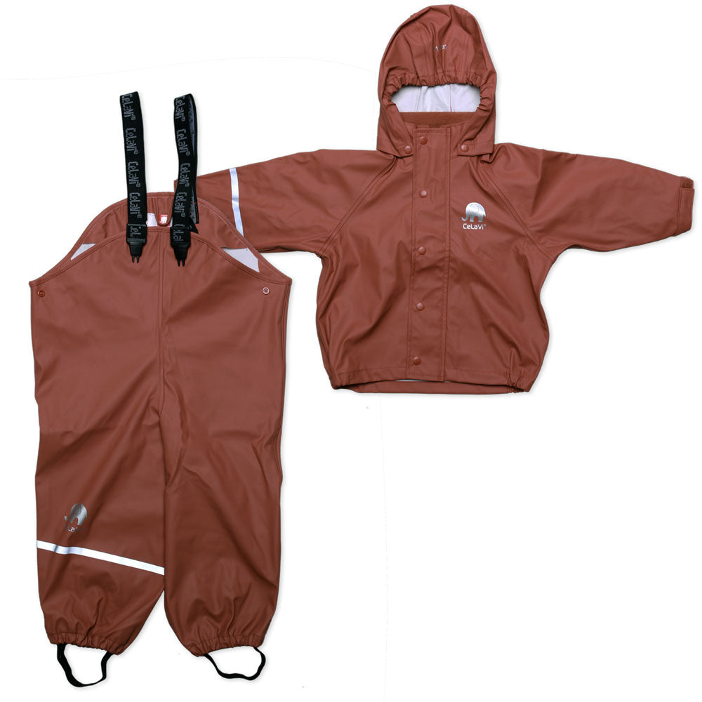 Regenanzug Morsbøl mit Latzhose Gr. 70-100