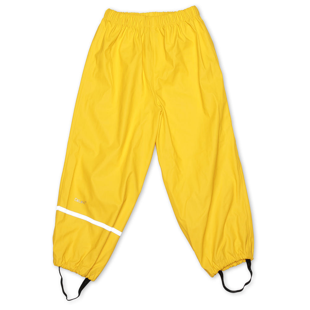 Regenhose in Gelb