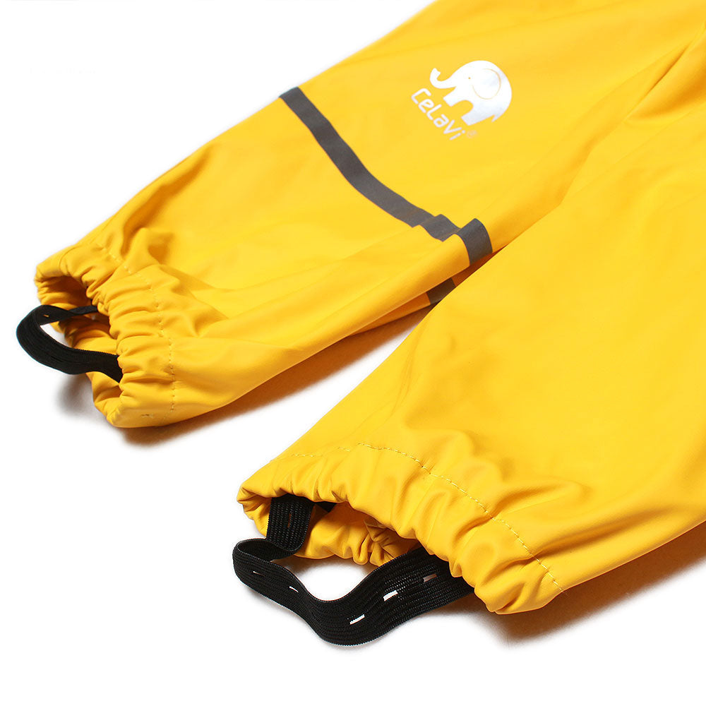 Regenhose in Gelb
