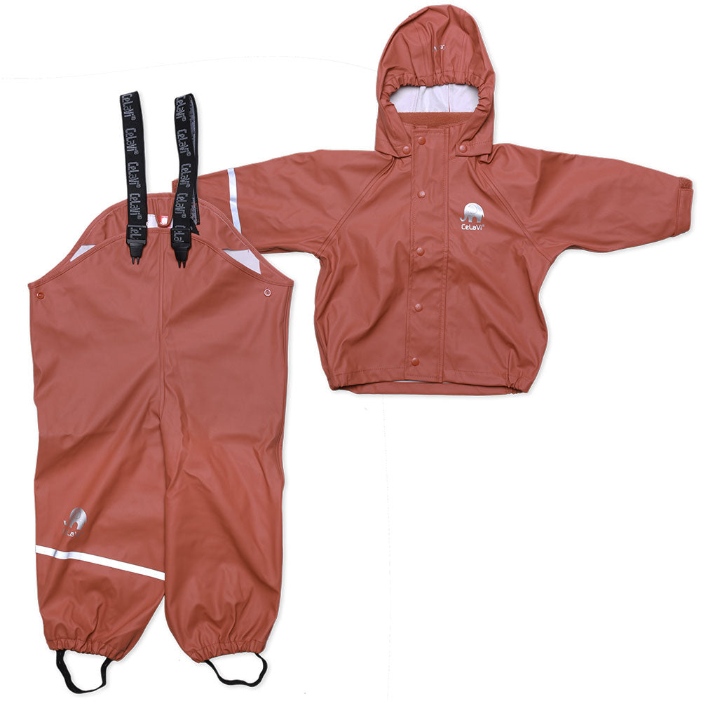 Regenanzug Morsbøl mit Latzhose Gr. 70-100