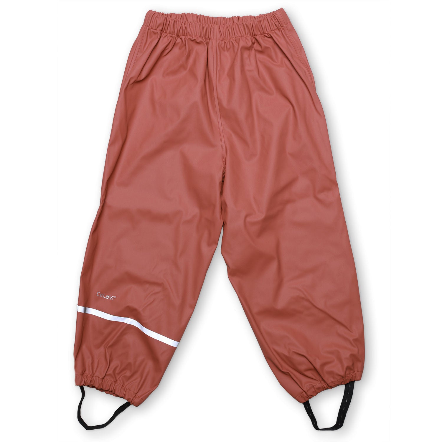 Regenhose in Rostrot