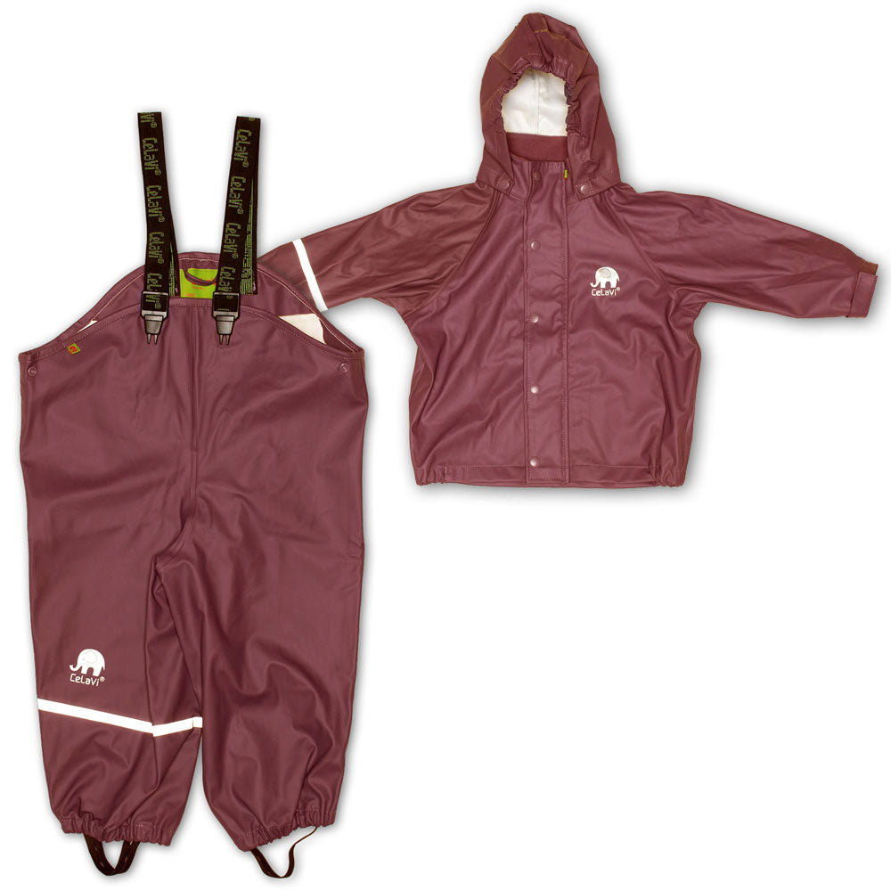 Regenanzug Morsbøl mit Latzhose Gr. 70-100
