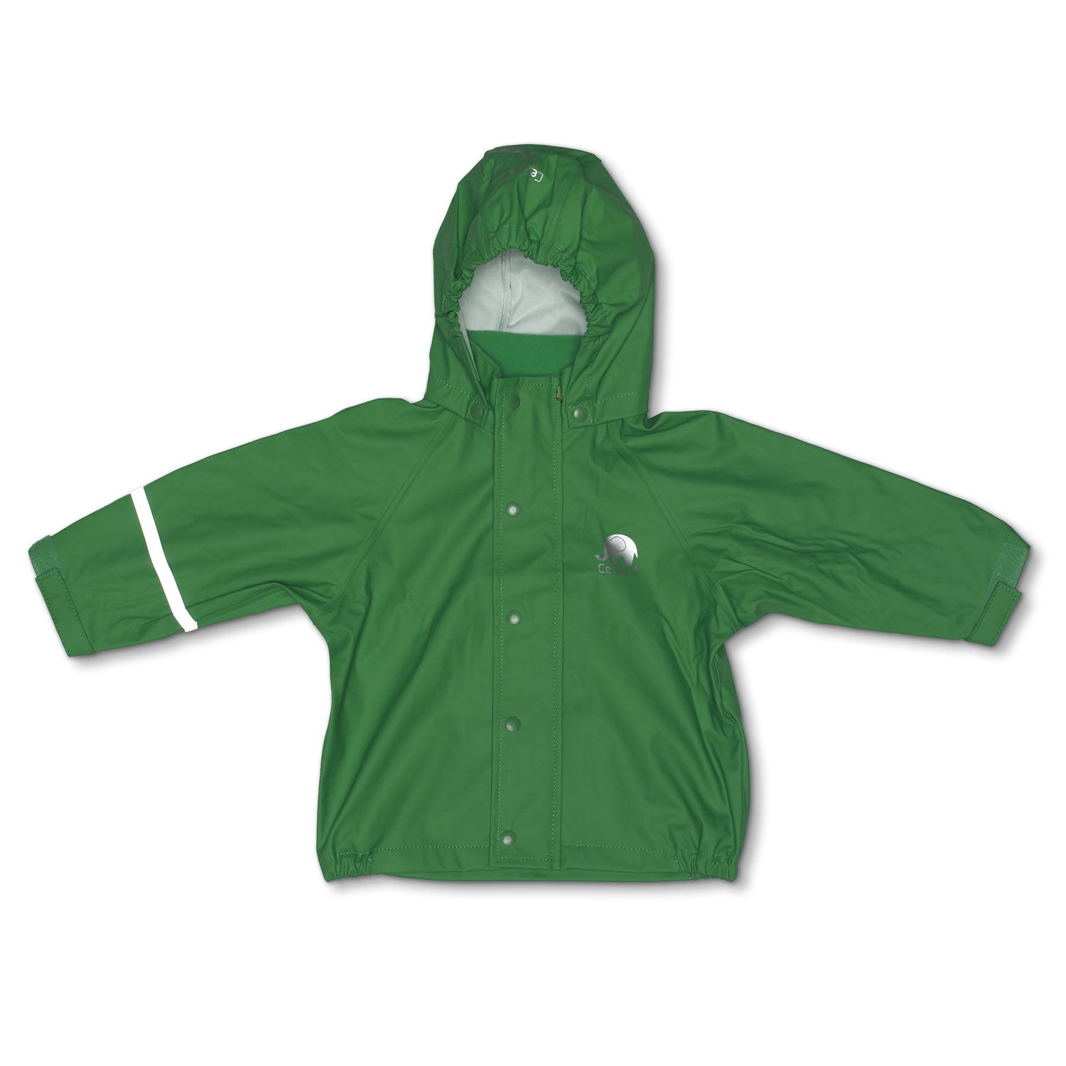Regenjacke in Grasgrün