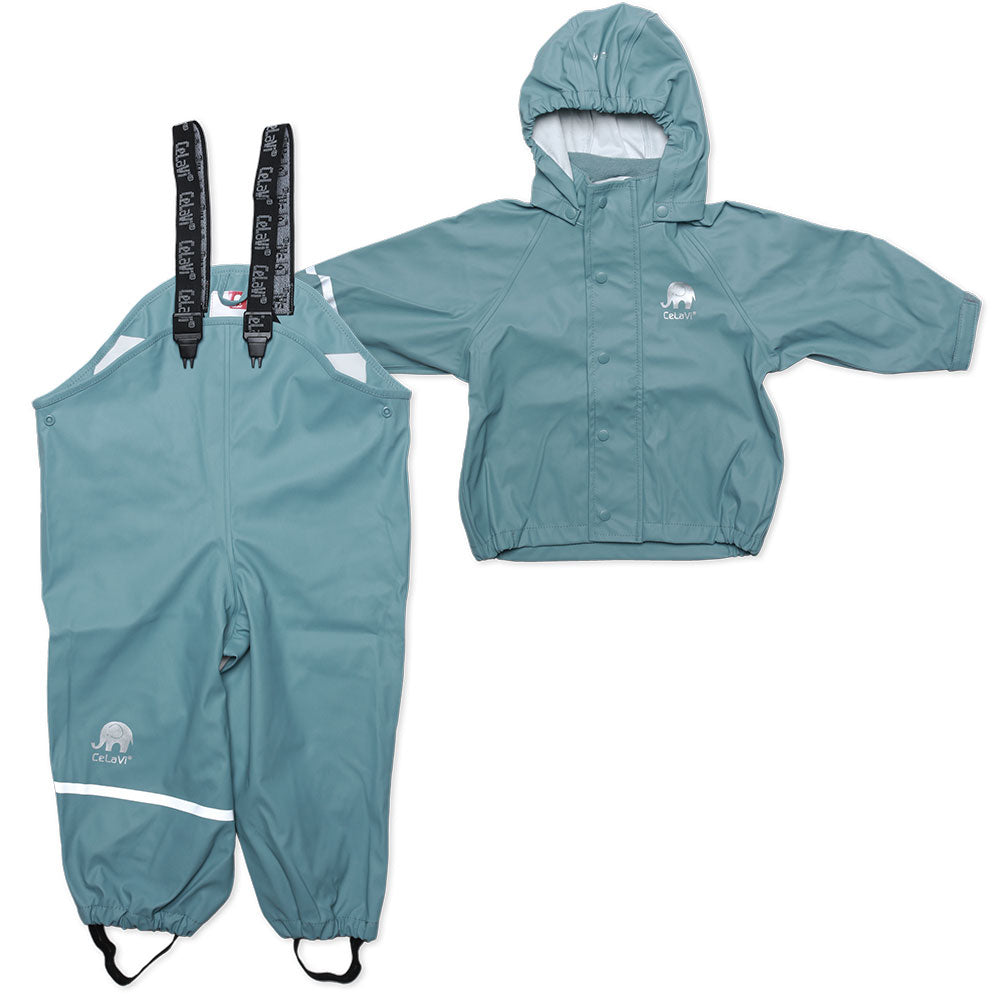 Regenanzug Morsbøl mit Latzhose Gr. 70-100