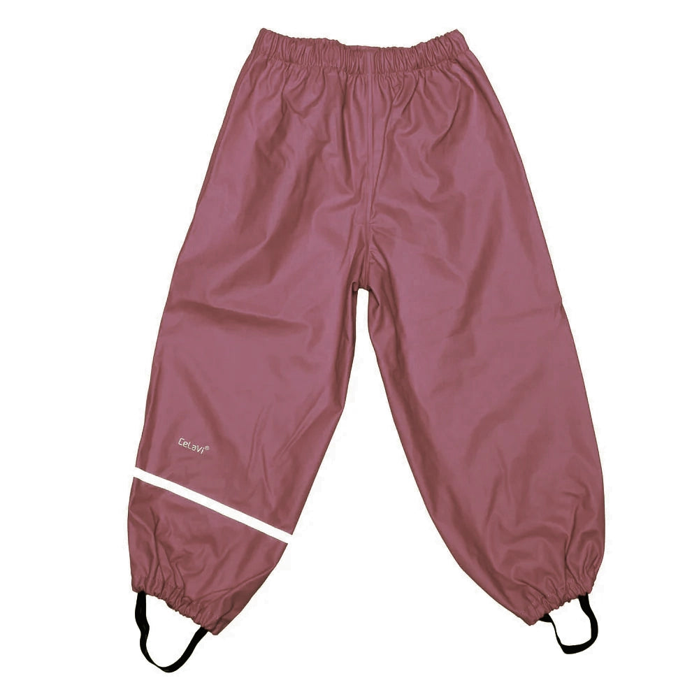 Regenhose Rosebraun