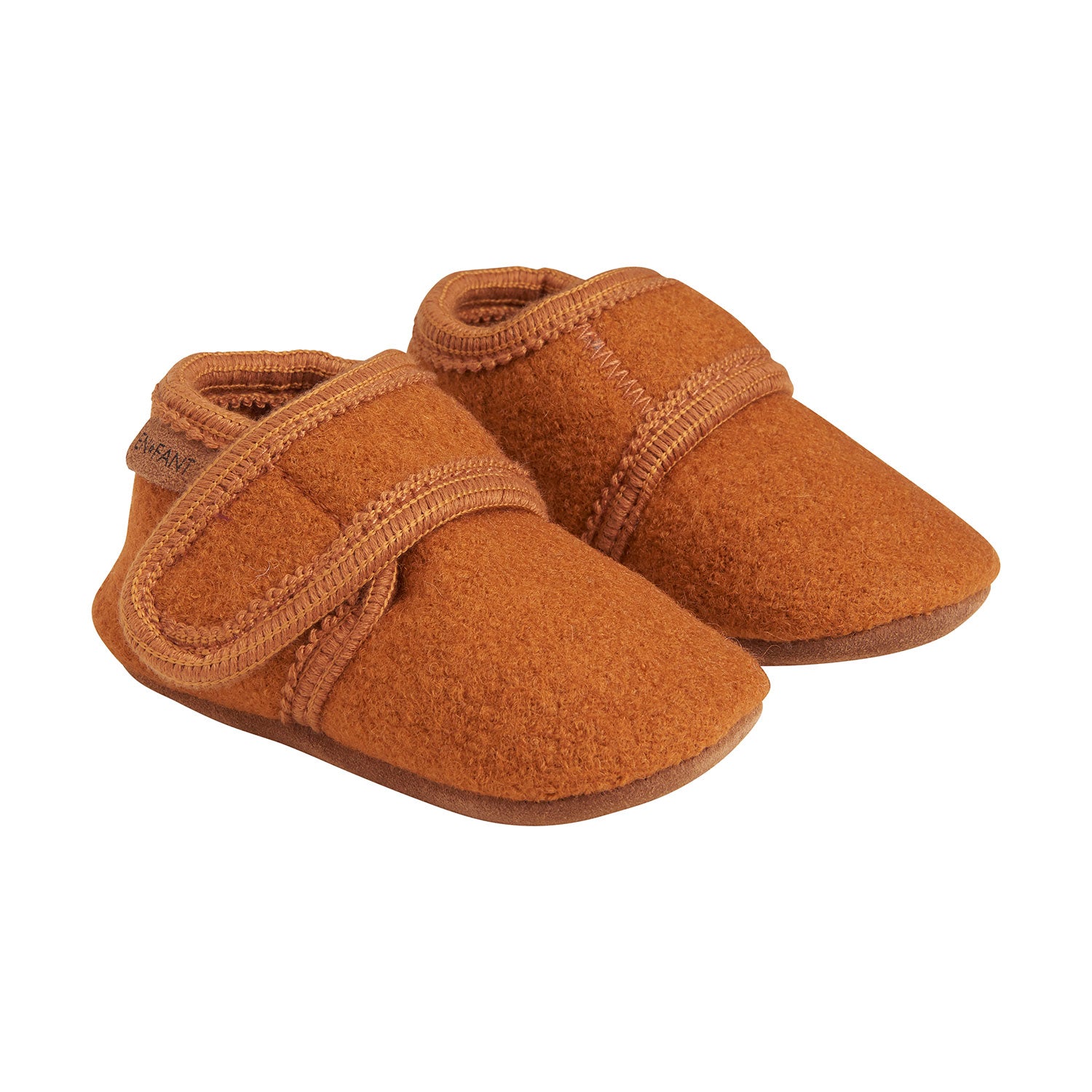 Orange Baby Hausschuhe