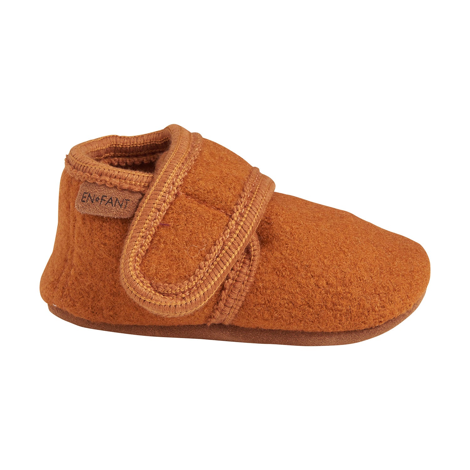 Orange Baby Hausschuhe