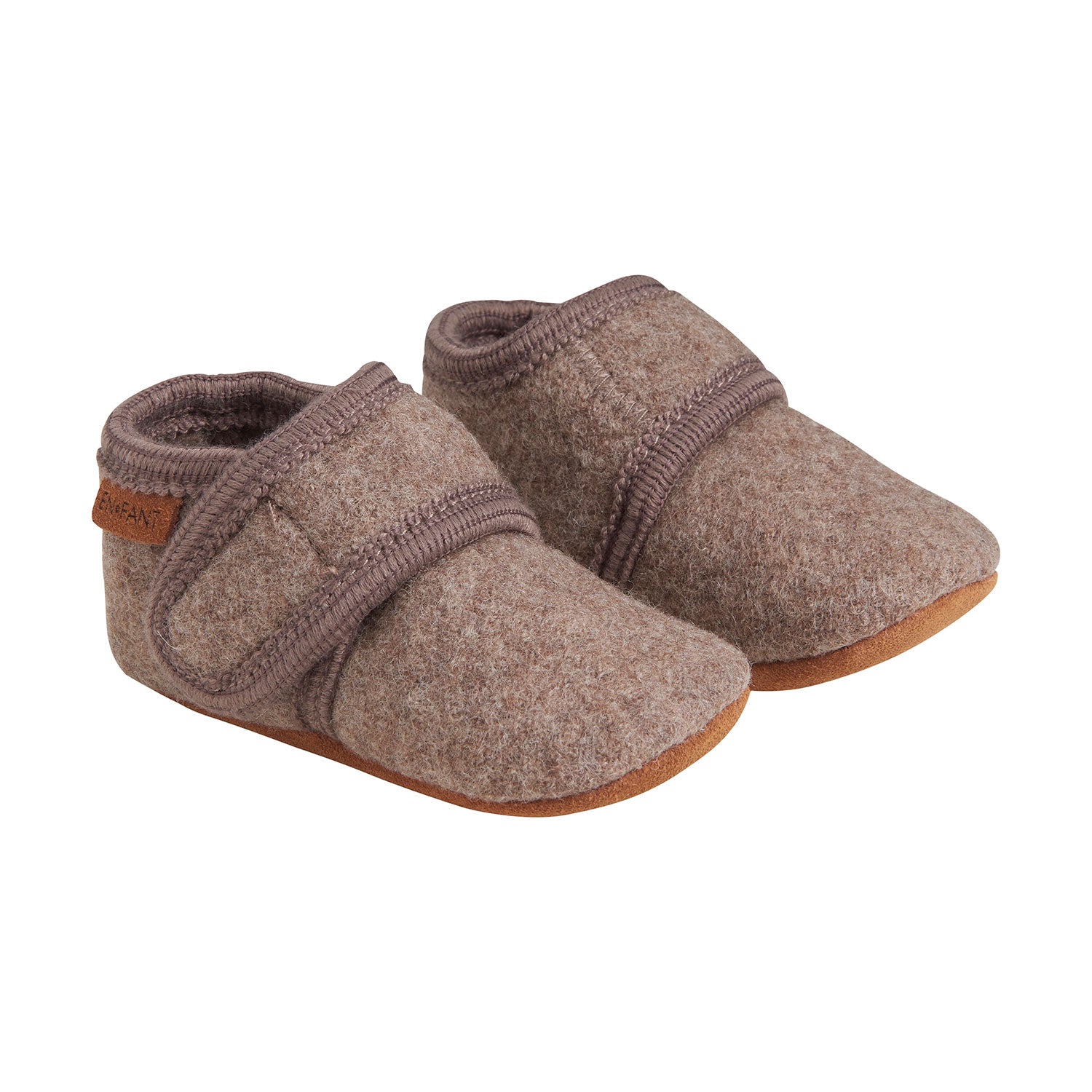 Wollschuhe braun