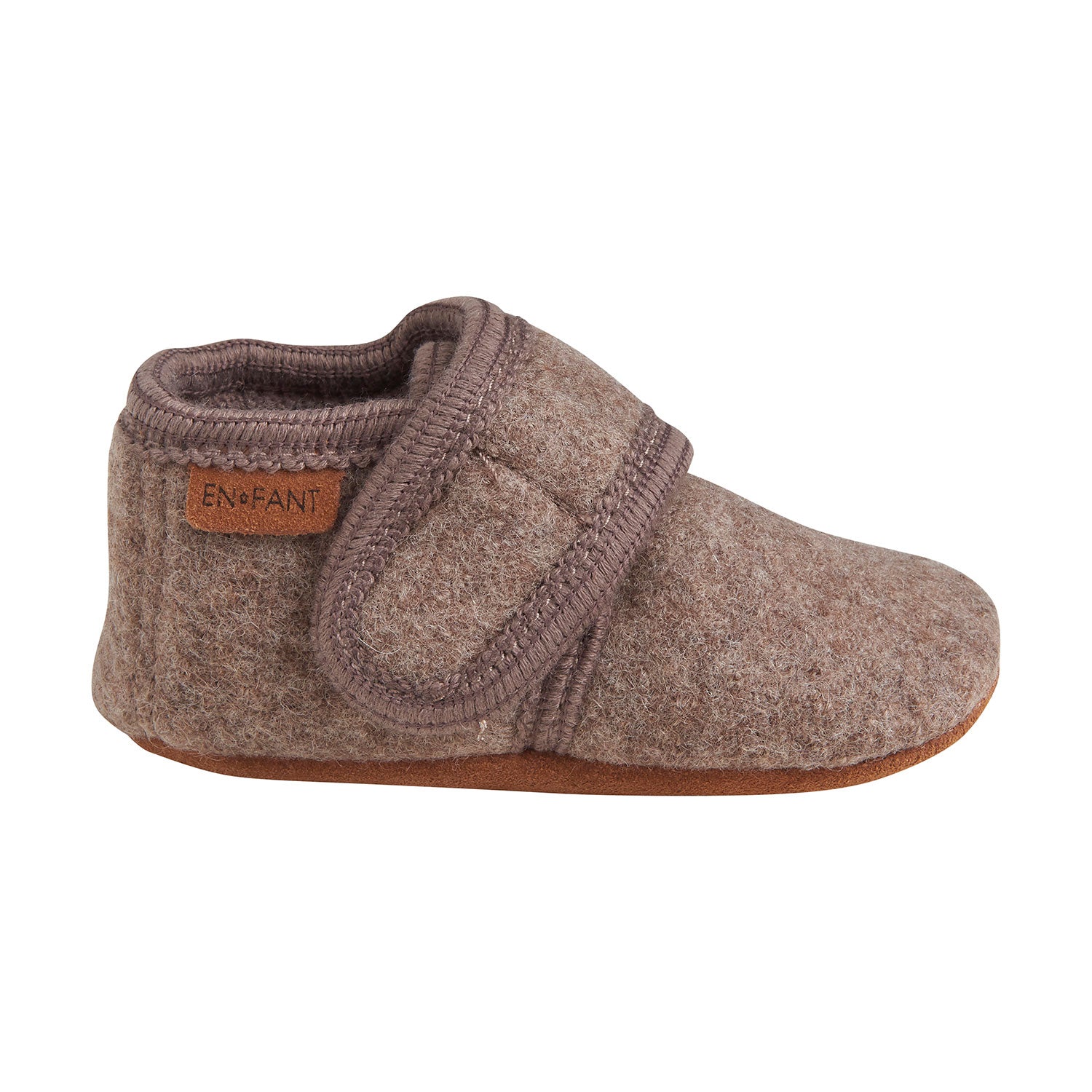 Braune Baby Hausschuhe