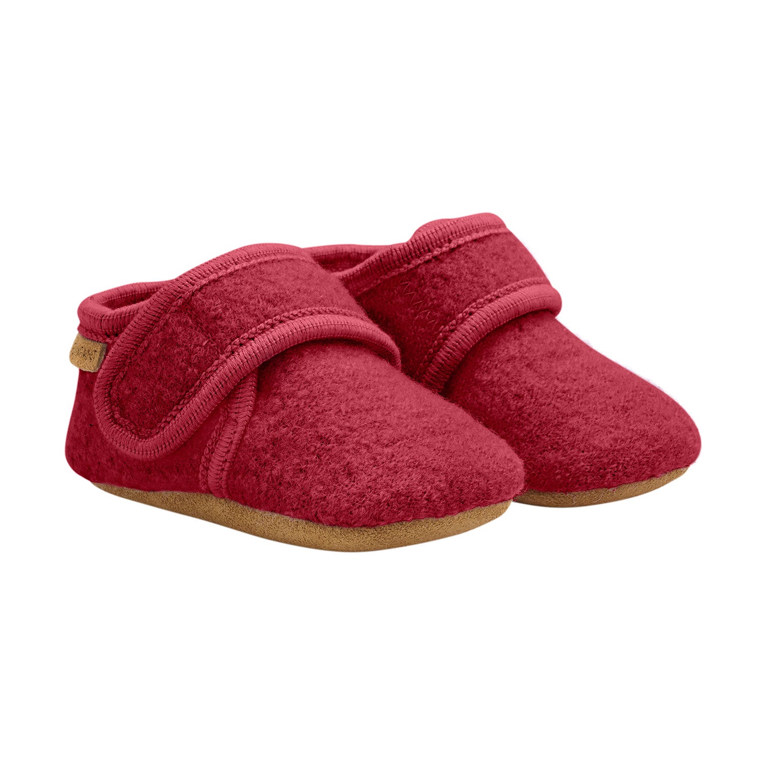 Rote Baby Hausschuhe