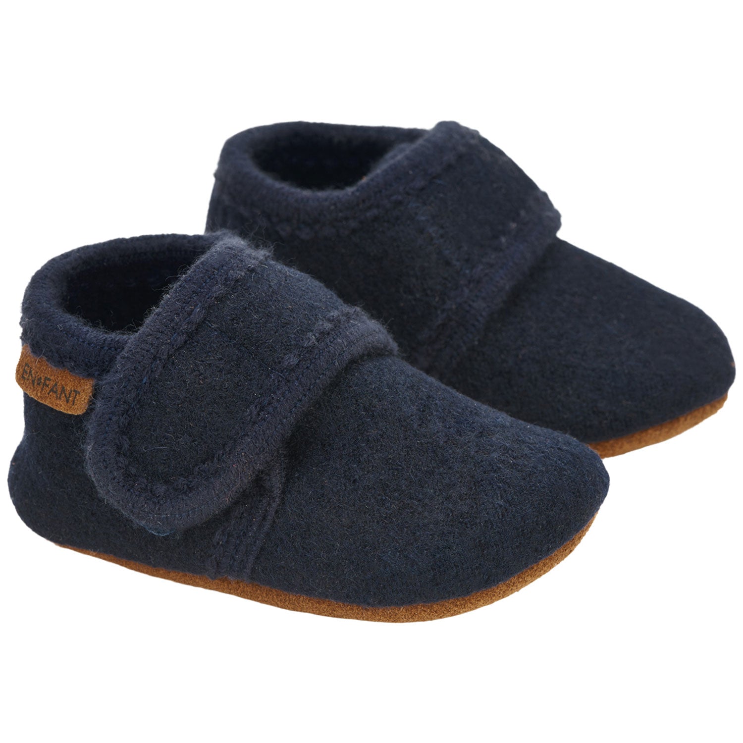 Blaue Baby Hausschuhe
